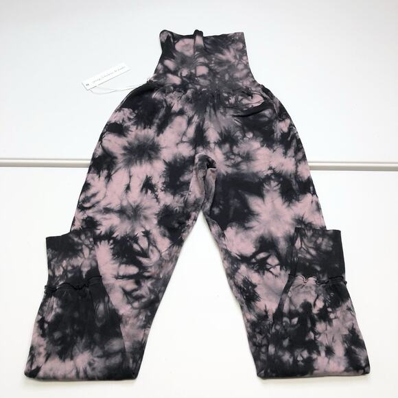 Young Fabulous and Broke Groove Foldover Tie Dye Joggers Pants Women’s Size XS - Picture 6 of 9